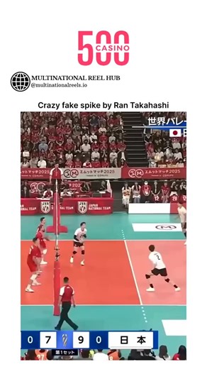 🌍 MULTINATIONAL REELS HUB on Instagram: "The Magician Ran Takahashi is the charismatic face of Japanese volleyball, a dynamic Olympian known for his explosive jumps, exceptional defensive prowess, and an attacking style that defies his 1.88m height. A global sensation on and off the court, he has been instrumental in the Japan men’s national team’s recent resurgence in international competition. Takahashi’s journey began by following his older brother into the sport, developing from a libero (d