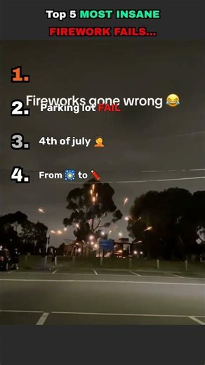 TOP 4 INSANE FIREWORK FAILS