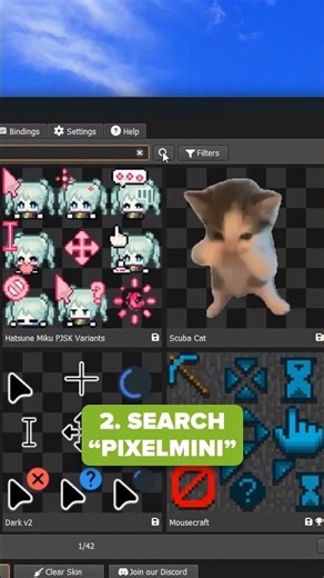 How to change your mouse cursor (Pixel)