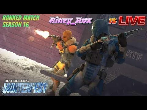 🔴Ranking Live🔥| Critical Ops Ranked Match Gameplay Live | Rinzy_Rox #criticalops #rinzyrox