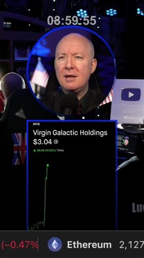Virgin Galactic Pumping 11% - Real Volume or Manipulation? #shorts