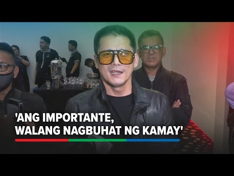 Robin Padilla speaks up on scuffle with Jonvic Remulla | ABS-CBN News