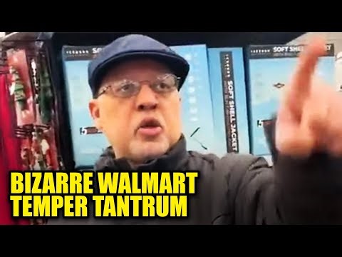 WATCH: Male-Karen ERUPTS in Racist Temper Tantrum at Walmart