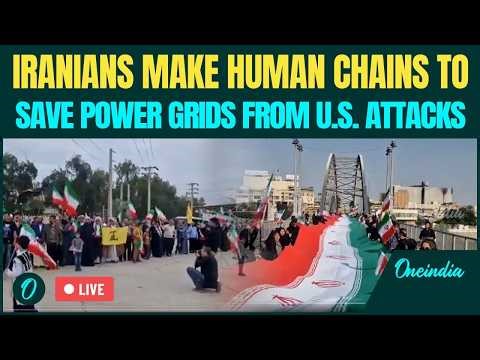 Iranians Form Human Chain LIVE: Thousands of Iranians Shield Power Grid As Trump’s Strikes Fear Loom
