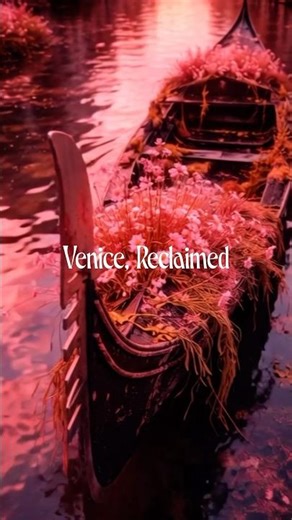 Venice, Italy - reclaimed in an infrared cinematic look #venezia #shorts #travel #cinematic #ai