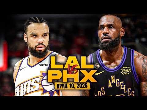 Los Angeles Lakers vs Phoenix Suns Full Game Highlights | April 10, 2026 | FreeDawkins