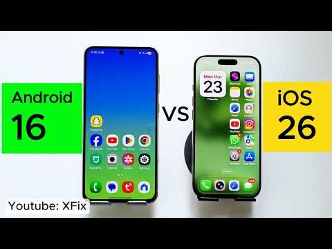 Android 16 vs iOS 26, Which Works Better?