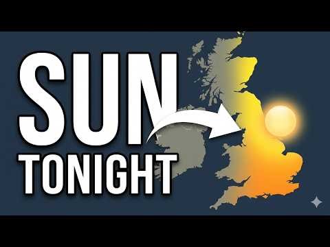 TONIGHT: Rare 24°C Heat Surge To Hit UK Skies! Best Time To Enjoy The Sun (Full List Of Counties