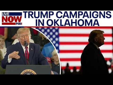 Trump rallies supporters in Oklahoma as Election Day nears