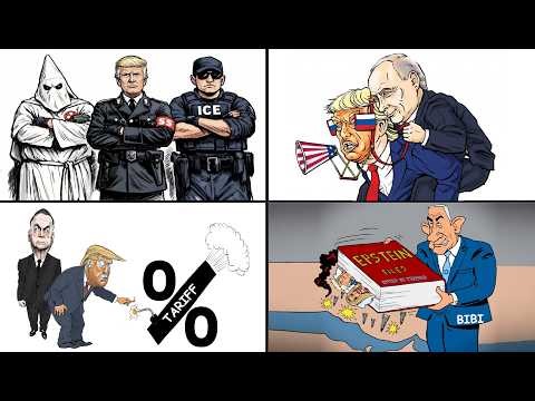 Trump and Global Political Cartoon | Breaking News, Leadership and Politics Commentary | APRIL 23