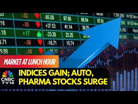 Nifty Extends Gains To 8th Straight Day, Sensex Up Nearly 350 Points; Auto, Pharma Stocks Rally