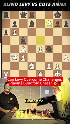 Join the playful chess banter as Levy navigates challenging moves in this exciting game against Anna Cramling. Discover the ups and downs of blindfold chess as strategies unfold. What do you think of these moves? #chess #gothamchess #gameplay #strategy #puzzle