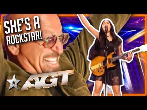 15 Year Old Nene Royal Is A ROCKSTAR! | America's Got Talent
