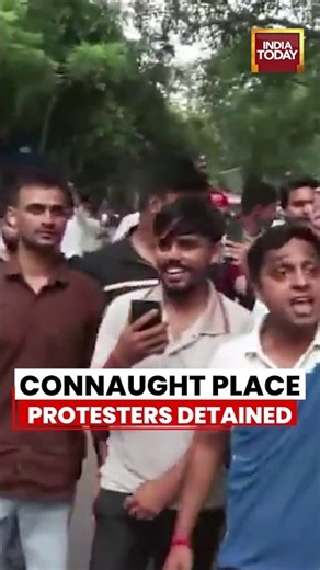 Delhi's Connaught Place Protest: Students Detained Over UGC Equity Rules