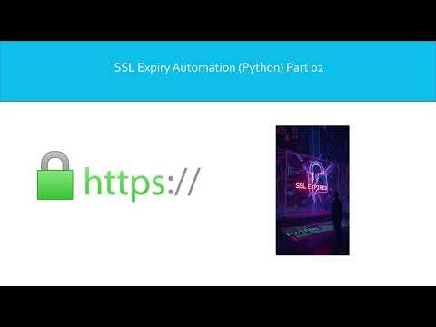 Automate SSL Certificate Expiry Tracking with Python and OpenSSL | Part02