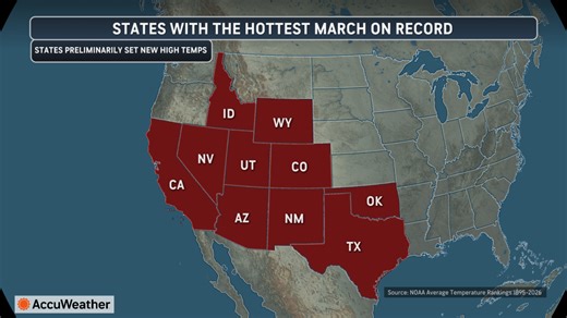 Map Shows Record-Breaking Shift in Temperatures—Millions at Risk