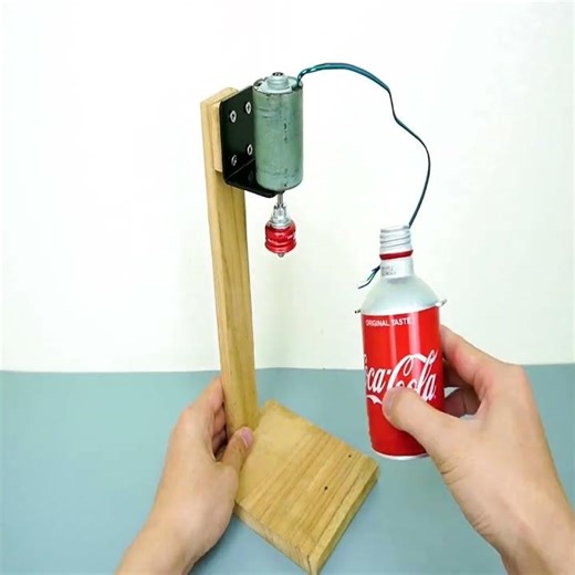 How to make Simple Steam Generator with Cocacola lons and Motor #creative #hack #creativeideas