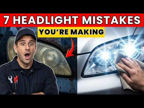 7 Headlight Mistakes KILLING Your Night Vision - NHTSA 2026 Warning
