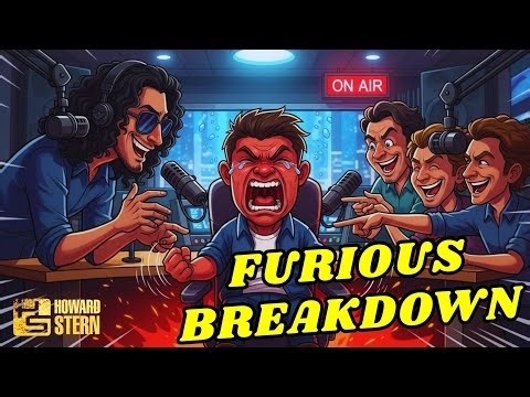Eric's Furious Breakdown: Howard Stern and the Gang Push His Buttons | The Howard Stern Show
