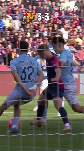 Down 1–3… then this happened 🤯 #LaLigaHighlights #shorts #fcbarcelona #football
