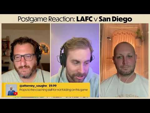 LAFC STEAL a 2-2 Draw in San Diego | LAFC Fans React