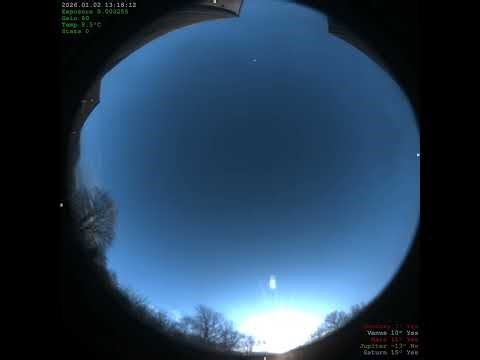 2026-01-02 Stunning Timelapse, Sunrise to Sunset in Beautiful 4K | Clouds, Birds, Planes, Sun, Rain