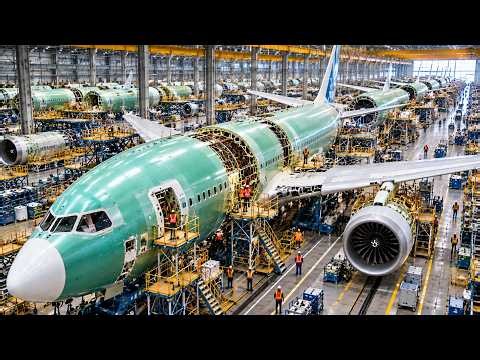 Aircraft Manufacturing: How Millions of Parts Become a 250-Ton Airliner. Engineering Documentary
