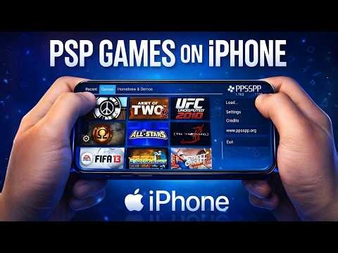 Play PSP Games on iOS Using PPSSPP Emulator | Best iOS Emulators in 2026