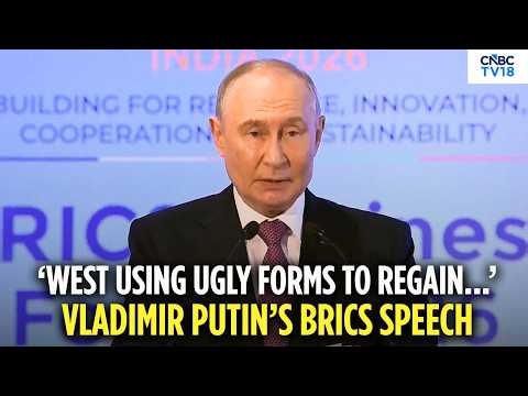 BRICS Summit 2026: Vladimir Putin Accuses West Of Blocking Waterways, Seizing Ships | Russia | N18G