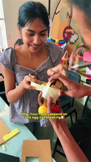 Egg Drop Challenge 😳 | Can It Survive? 🥚🔥