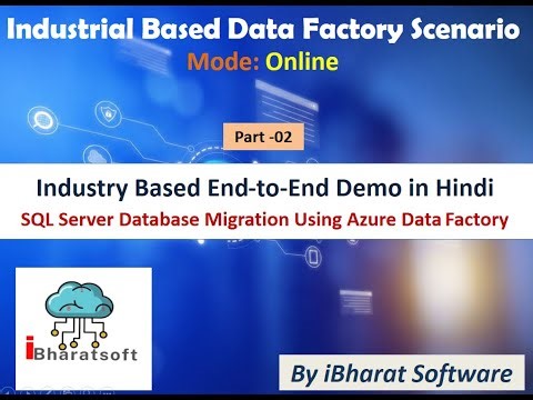 SQL Server Databases Migration Using Azure Data Factory | Industry Based End-to-End Demo Hindi #ADF