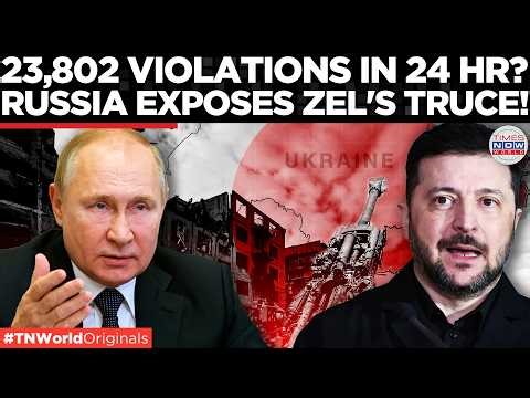 RUSSIA VS UKRAINE: Russia Claims Over 20,000 Firing Incidents By Ukraine During Ceasefire!