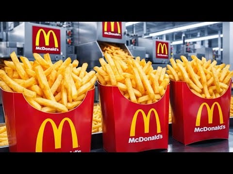 How It's Made: McDonald's Fries, Chicken Nuggets,Coca Cola, Pepperoni || #mcdonalds #factory