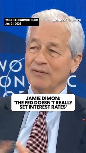 Jamie Dimon: "The Fed doesn't really set interest rates."