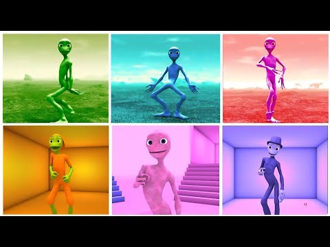 Epic Alien Dance | Dame Tu Cosita Style Animation #aliendance #alien