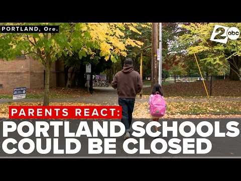 Parents speak out as schools face possible closure amid enrollment decline in Portland