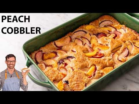Easy Peach Cobbler Recipe