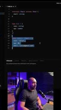 Interface vs Type no TypeScript (confusão de todo iniciante) | Video COMPLETO no canal