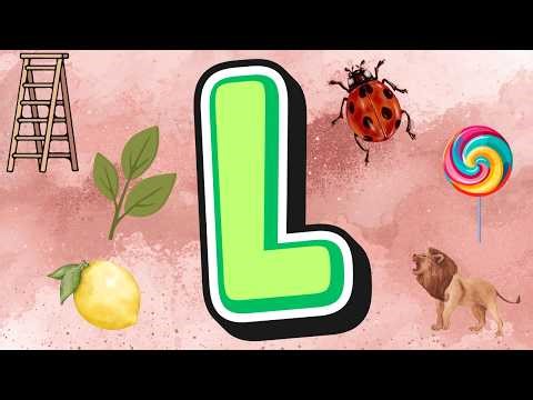 Learn the Letter L! 🦁 Fun ABC Song for Kids | Letter L Words