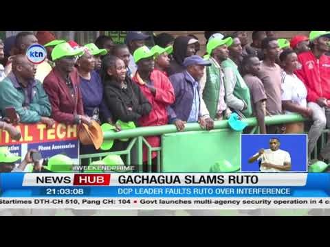 Political tensions rise as Gachagua hits back at Ruto