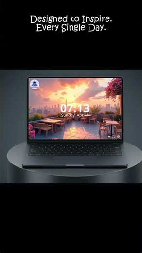 Isometric Rooftop Terrace Wallpaper & Zoom Background | 4K Digital Download | AI Art | 4K Wallpaper