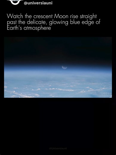Rising Moon Over Earth During A Lunar Eclipse! (ISS View) 🤯🌒 | #ISS #NASA #Spacefacts #Lunareclipse #Moonrise @NASA @Kat Echazarreta🚀 @ESA @Elon Musk @TikTok UK @Cosmostronomy @TikTok