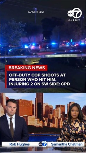 Off-duty cop shoots from car, injuring 2, after person hits him in the face in Little Village: CPD