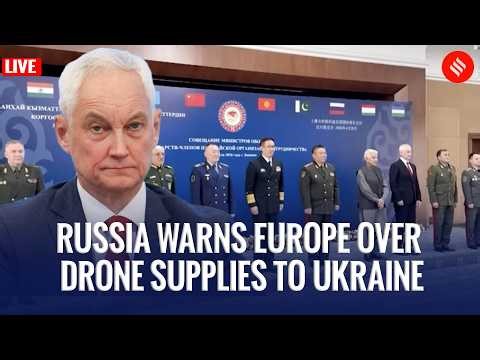 Russia Warns Europe Over Drone Supplies to Ukraine, Cites “Unpredictable Consequences” | Live