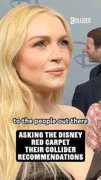 Asking The Disney Red Carpet Thier Collider Recommendations #disney #redcarpet #recommendations