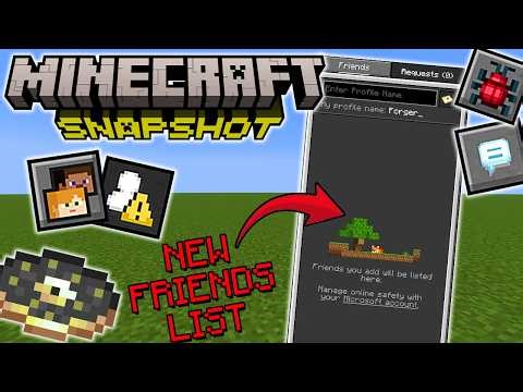NEW JAVA FRIENDS LIST + New Music! | Chaos Cubed | Minecraft Java 26.2 Snapshot 7 Full Recap