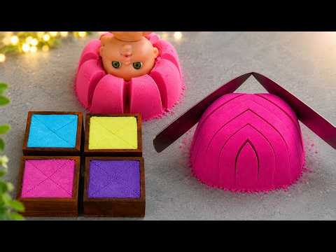 🔴 LIVE Relaxing Kinetic Sand ASMR | Most Satisfying Sand Cutting & Pressing #asmr #satisfying