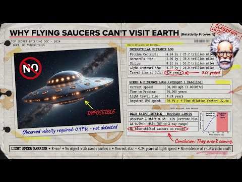 Why UFOs can't fly to Earth