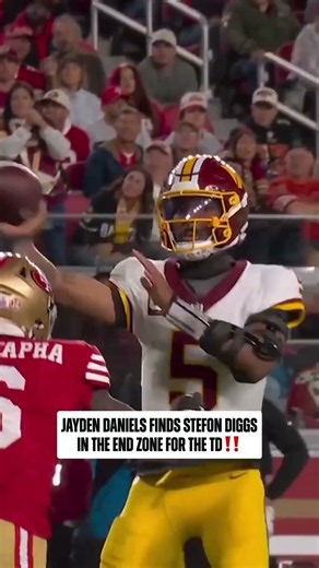 Jayden Daniels stayed calm under pressure 😎