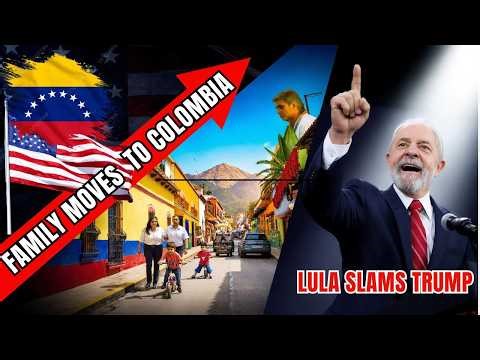 🚨 American Family FLEES USA for Colombia – “No Plans to Return!” 😱 Lula’s FIERY Speech💥